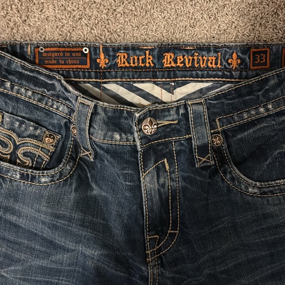 Vintage y2k rock revival jeans - Picture 4 of 5